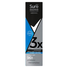 Load image into Gallery viewer, Sure Men Anti-Perspirant Deodorant Cobalt Dry 96H Maximum Protection 150ml, 6 Pk