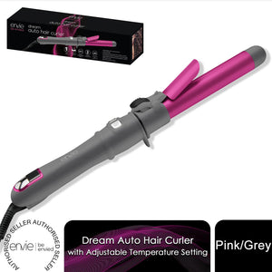 Envie Dream Auto Hair Curler Adjustable Temperature Setting with LED Display