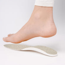 Load image into Gallery viewer, Lambswool &amp; Durch Wolle Insoles Thermal Inner Soles, Size 45/46
