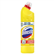 Load image into Gallery viewer, Domestos Thick Bleach Citrus Fresh Disinfectant Multi-Purpose Cleaner, 3x750ml