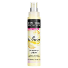 Load image into Gallery viewer, John Frieda Go Blonder Haircare Range of Shampoo, Conditioner &amp; Lightening Spray