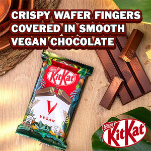 Nestle Chocolate Bar, KitKat Vegan 24x41.5g (2 Pack)