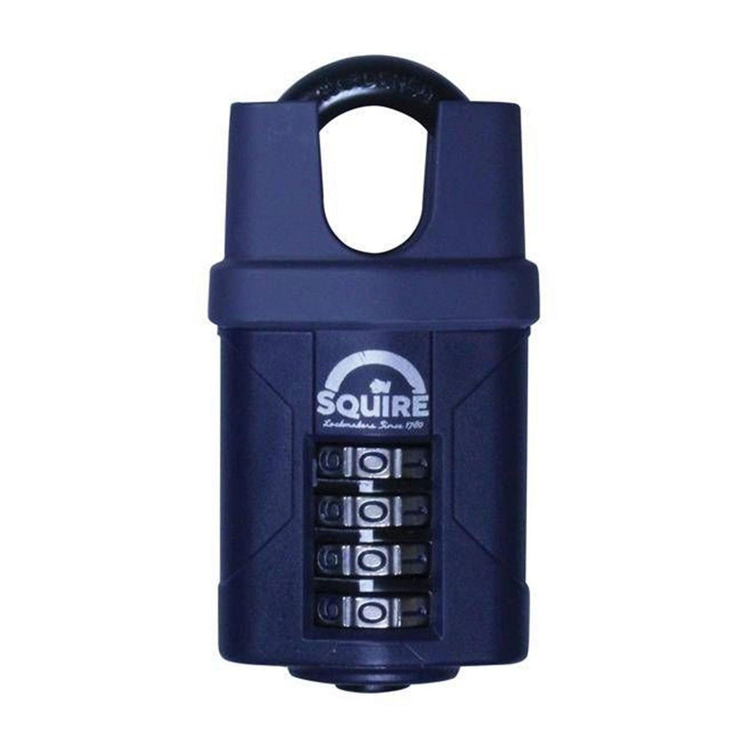CP50CS Combination Padlock 4-Wheel Closed Shackle 50mm
