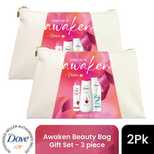 Load image into Gallery viewer, Multi Branded Awaken Beauty Bag Gift Set 3 piece, Choose your pack 1,2,3 or 4
