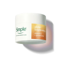 Load image into Gallery viewer, Simple Glow+ Brightening Cream Radiance Boosting Moisturiser 50ml, 3 Pack