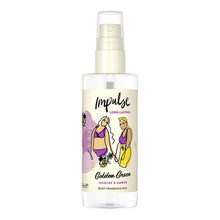 Load image into Gallery viewer, Impulse Body Mist Golden Grace with Jasmine &amp; Amber Fragrance 100ml, 6 Pack