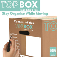 Load image into Gallery viewer, 20x Topbox Large 48 Litre Double Walled Moving and Storage Boxes