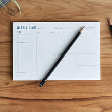 Load image into Gallery viewer, Haven Weekly or Monthly Check List Pad for Task, Goals, Notes, Meals &amp; Reminders