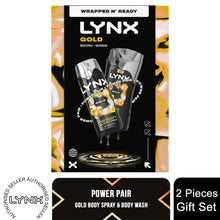 Load image into Gallery viewer, Lynx Gold Duo Gift Set , Body Wash and Deodorant with Oud and Vanilla Scent