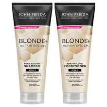 Load image into Gallery viewer, John Frieda Blonde + Repair Haircare Range- Shampoo, Conditioner &amp; Pre-Treatment