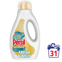 Load image into Gallery viewer, Persil Ultimate Liquid Detergent Fresh &amp; Mild Stain Removal 31 Washes 837ml, 3pk