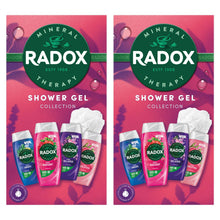 Load image into Gallery viewer, Radox Shower Gel Bundle Collection - Feel Uplifted, Relaxed, Radiant &amp; Awake