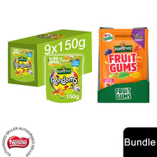Load image into Gallery viewer, Nestle Sharing Bags, Rowntree's Randoms 9x150g &amp; Rowntree's Fruit Gums 10x150g