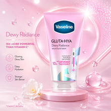 Load image into Gallery viewer, Vaseline Gluta Hya Dewy Radiance Serum Burst Lotion 75ml 6 Pack