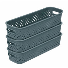 Load image into Gallery viewer, SmartStore Essence 1.3L Slim Storage Basket, 3 Pack Organiser Baskets, Underseas