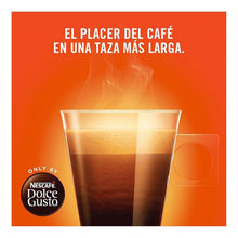 Load image into Gallery viewer, Nescafe Dolce Gusto Coffee Pods Caps Box of 16 Cafe Lungo