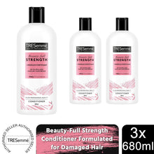 Load image into Gallery viewer, Tresemme Conditioner Beauty-Full Strength Formulated for Damaged Hair, 3x 680ml