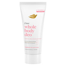 Load image into Gallery viewer, Dove Whole Body Odour Protection Deodorant Cream Raspberry &amp; Rose 75ml, 6 Pack