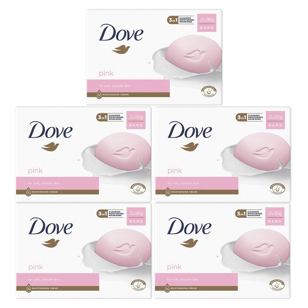 Dove Moisturising Beauty Cream Bar for Sensitive & Soft, Smooth Skin, 2x90g