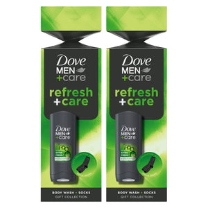 Dove Men+Care Gift Set Refresh+Care Extra Fresh Body Wash & Socks 1 Piece