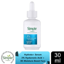Load image into Gallery viewer, Simple Face Serums Set 30ml - Repair+, Glow+, Niacinamide, Hydrate+ (1 or 3 Pk)