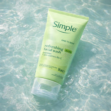 Load image into Gallery viewer, Simple Travel Wash 50ml Day Cream SPF 15 &amp; Night Cream Bundle
