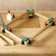 Load image into Gallery viewer, Wolfcraft Project Set for Right-Angle Clamping 4x ES 22 Corner Clamp, 10-22 mm