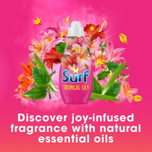 Load image into Gallery viewer, Surf Laundry Washing Liquid Detergent Tropical Lily 3.89 Litre, 144 Washes