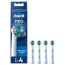 Load image into Gallery viewer, Oral-B Pro Precision Clean Electric Toothbrush Refill Replacement Heads, 4 Pack