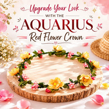 Load image into Gallery viewer, Flower Head Garland Crown Yellow Festival Wedding Summer Boho Hair Accessory Kit