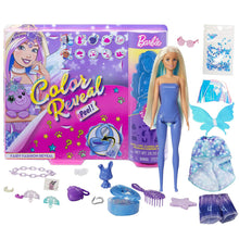 Load image into Gallery viewer, Barbie Color Reveal Peel Fairy Fashion Doll with Accessories