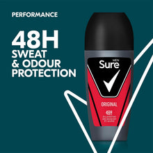 Load image into Gallery viewer, Sure Men Original Anti-perspirant 48H Dry Protection Roll-On Deodorant, 3x50ml