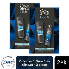 Load image into Gallery viewer, Dove Men+Care Cleanse+Care Duo Gift Set 2 piece, Choose your pack 1,2,3 or 4