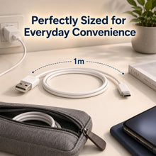 Load image into Gallery viewer, FX Factory USB-C Charging &amp; Data Cable 1m White Fast Sync, 4 Pack