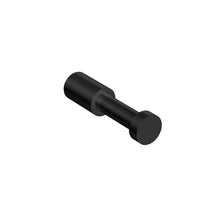 Load image into Gallery viewer, COSMIC Hook Black Matte Installation with Screws Measures 20 x 6.5 x 5.1 cm
