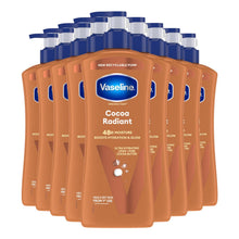 Load image into Gallery viewer, Vaseline Intensive Care Cocoa Radiant Body Lotion, 9 pack, 600ml for Dry Skin