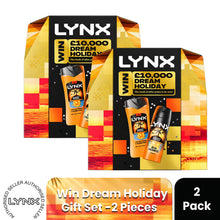 Load image into Gallery viewer, LYNX Sunset Fresh Win Dream Holiday Gift Set, Choose Your Pack Size 1,2,3 or 4