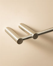 Load image into Gallery viewer, COSMIC Toilet roll holder Light grey Matte Measures 18.5 x 8 x 2 cm