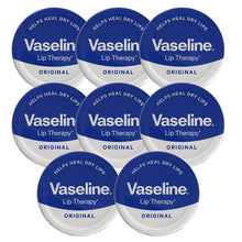 Load image into Gallery viewer, Vaseline Lip Balm Original 20g, 8 Pack Lip Therapy Moisturising Non Greasy Care