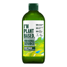 Load image into Gallery viewer, Original Source Body Wash I'm Plant Based Cedarwood and Eucalyptus 335ml, 6pk
