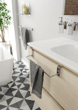 Load image into Gallery viewer, COSMIC Towel rail Light grey Measures 7 x 9.5 x 38 cm
