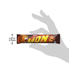 Load image into Gallery viewer, Lion Chewy Caramel &amp; Crunchy Smooth Milk Chocolate 50g, 36 Bars