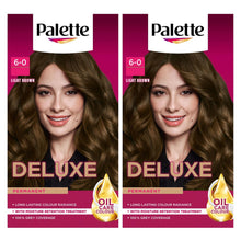 Load image into Gallery viewer, Palette Hair Dye Deep Black, Blue-Black, Blonde, Brown, Chocolate,Golden Chesnut