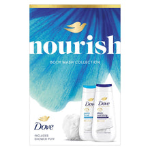 Load image into Gallery viewer, Dove Nourish Duo Advance Gift Set with Exfoliating &amp; Nourishing Bodywash