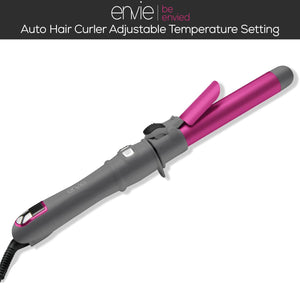 Envie Dream Auto Hair Curler Adjustable Temperature Setting with LED Display