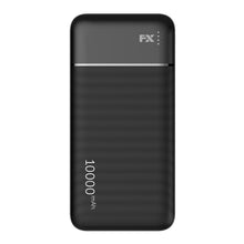 Load image into Gallery viewer, FX 10,000 mAh Powerbank with Type-C 3A Output, Black