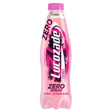 Load image into Gallery viewer, Lucozade Pink Lemonade Zero Sugar Energy 12x900ml Multipack