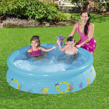 Load image into Gallery viewer, Bestway MyFirst Fast Set Assorted Paddling Spray Pool with Repair Patch,152x38cm