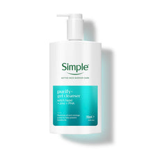 Load image into Gallery viewer, Simple Facial Cleanser Purify, Repair, Hydrate, Age Resist, Smooth+ Gel, 240ml