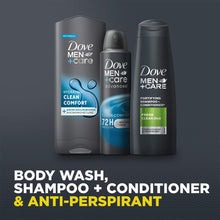 Load image into Gallery viewer, Dove Men+Care Restore Clean Comfort Bath and Body 3Pcs Gift Set for Him